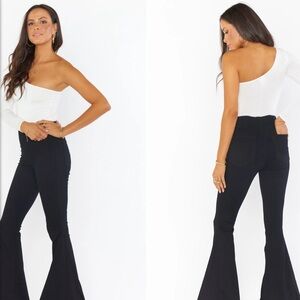 Show me your MuMu Berkeley Bells flare jeans size small